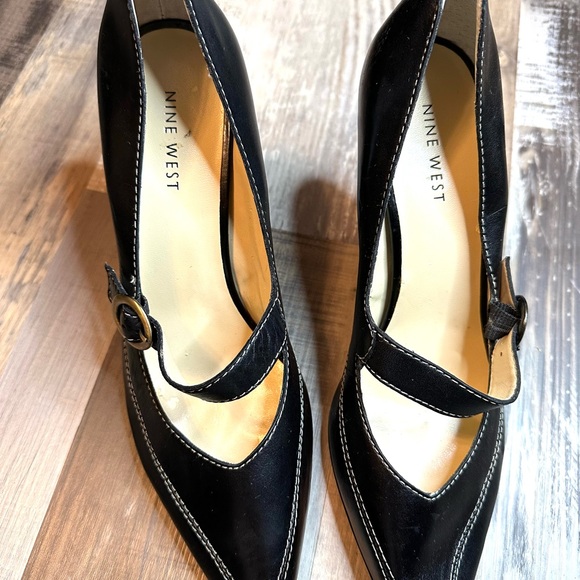Vintage Nine West Pointy Toe Mary Jane Sz 11M - Picture 7 of 11